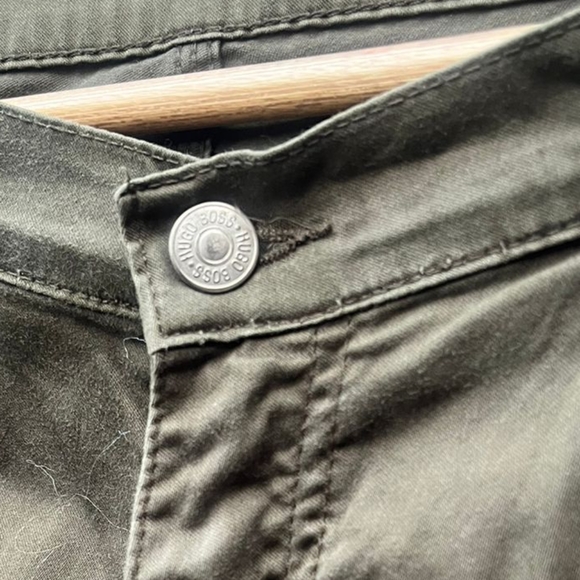 Hugo Boss Olive Green Chinos/ Trousers - Picture 4 of 14